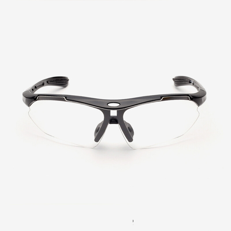 太阳镜运动跑酷男女户外骑行眼镜运动潮流镜LK3261YZ 黑框彩片 实物图拍摄